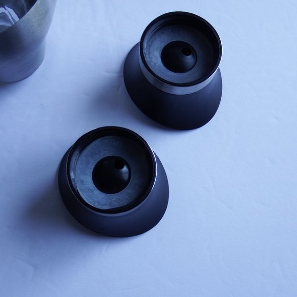 Stainless Steel/Glass Cruet Set 6.5" H - Picture 7 of 7